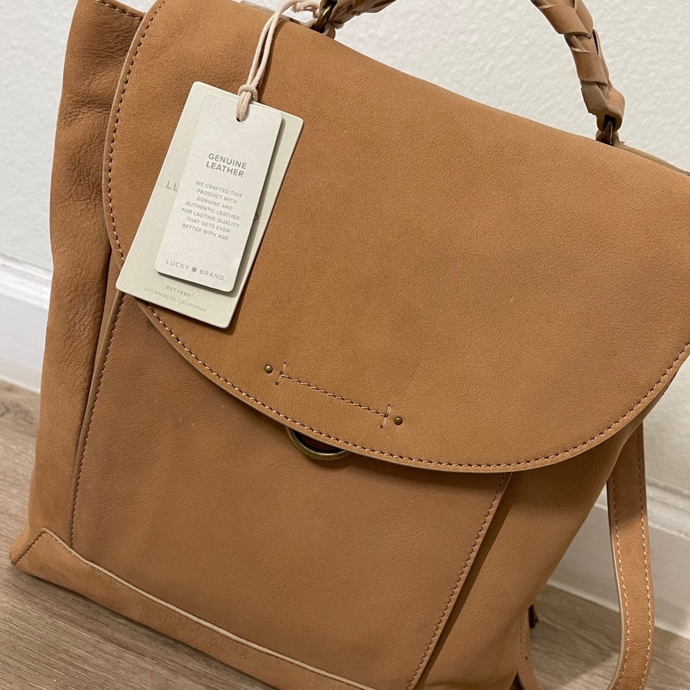 Genuine Leather Backpack